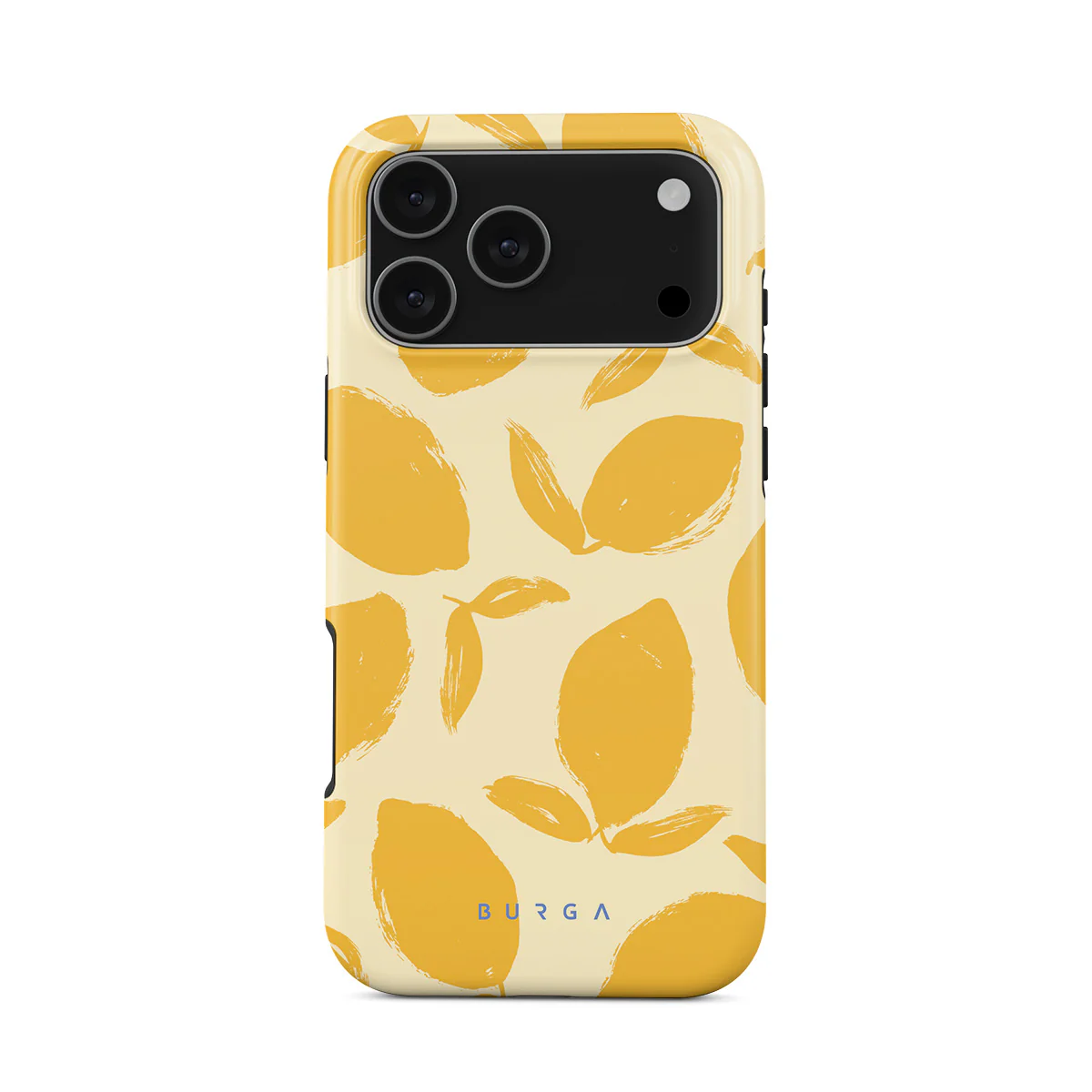 BURGA Tough MagSafe Compatible Case For iPhone 17 Pro Max - Lemon Tart ...