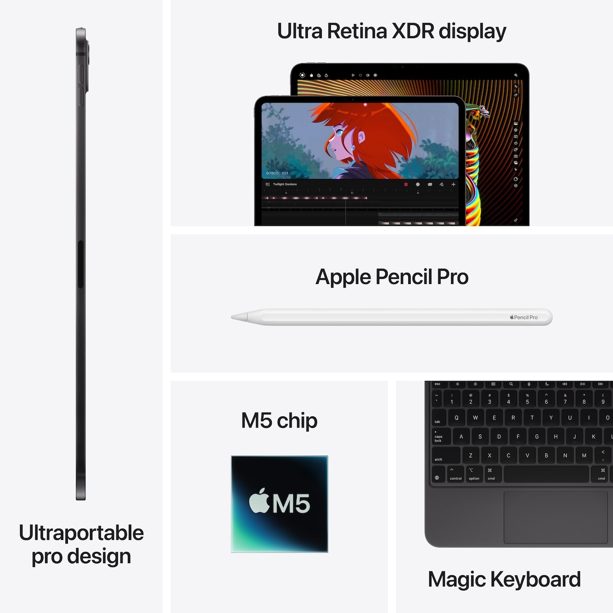 iPad Pro13インチ （M5）Wi-Fi + Cellular 512GB iPad Pro 13