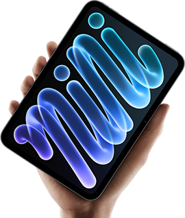 iPad mini on the hand