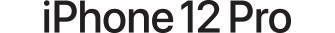 iPhone 12 Pro Logo