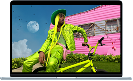 „MacBook Air“ showcasing „Liquid Retina“ display